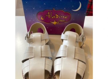 White Sandals Size 29 (UK11)