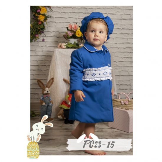 Sonata Boys Smocked Coat PC23-15