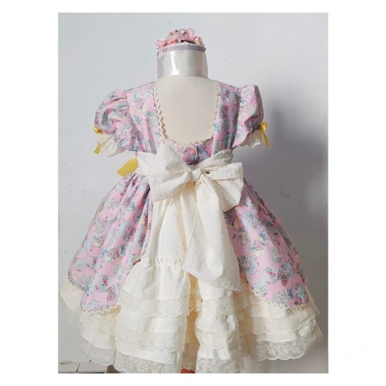 RB Easter Ruffle Puffball Dress - Image 3