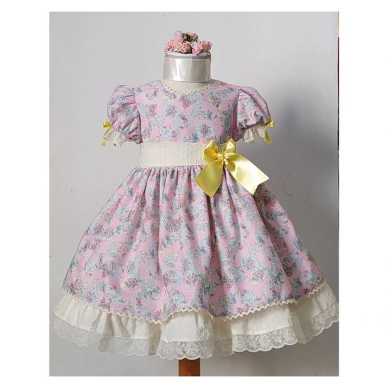 RB Easter Ruffle Puffball Dress - Image 2