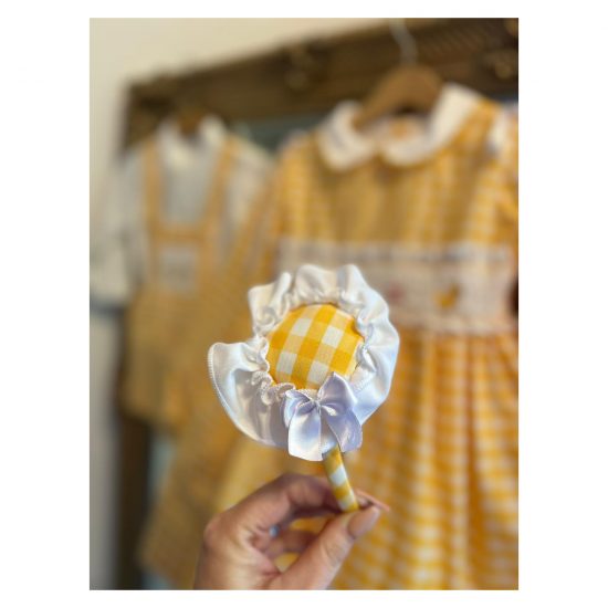 RB Smocked Chick Easter Dress - Image 4