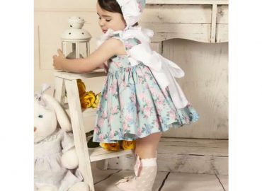 Sonata Blue Floral Dress VE23-08