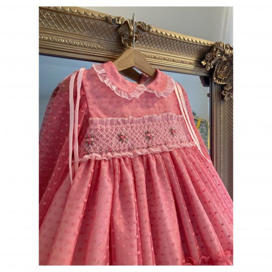 RB Hot Pink Smocked Dress