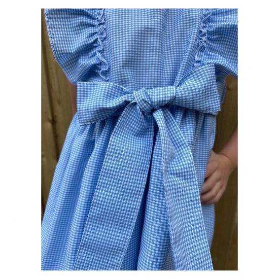 RB Gingham Bow School Dress - Image 3