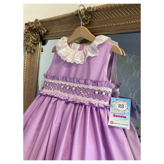 RB Lilac Smocked Dress