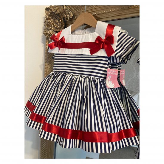 Navy Sailor ML Dress - Image 2