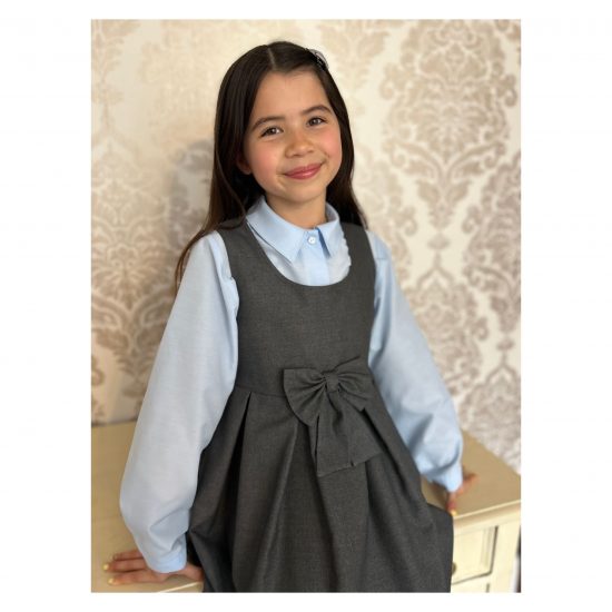 RB School Bow Pinny GE23-3 - Image 2
