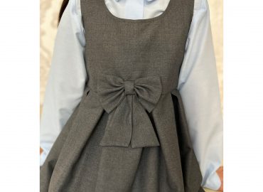 RB School Bow Pinny GE23-3