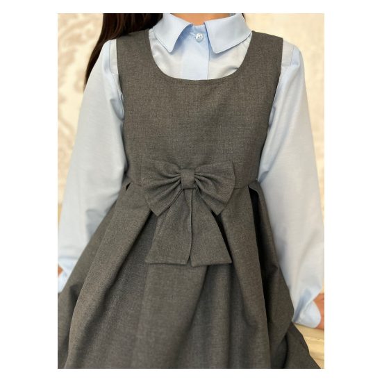 RB School Bow Pinny GE23-3