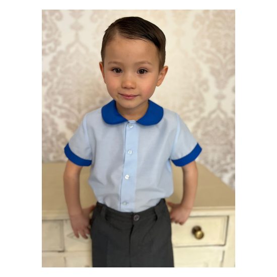 RB Boys School Shirt GE23-6 - Image 2