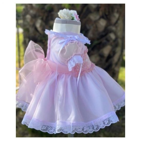 Sonata Smocked Dress VE23-32 - Image 3