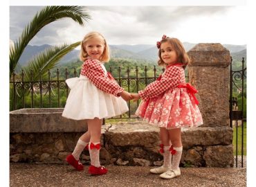 Sonata Cream Hearts Dress IN23-08