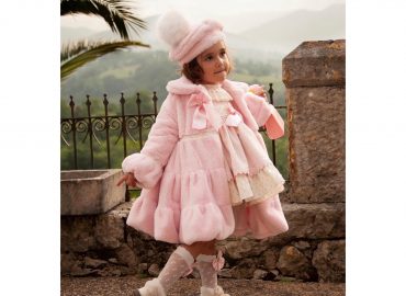 Sonata Pink Fur Coat IN23-41