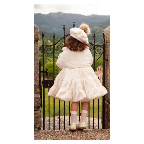 Sonata Cream Fur Coat IN23- - Image 2