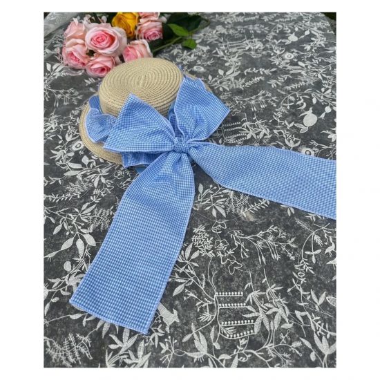 RB Gingham School Hat