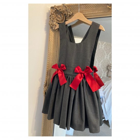 RB School Ana Pinny Front Bows - Image 2