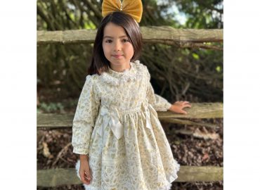 RB Gold Christmas Dress