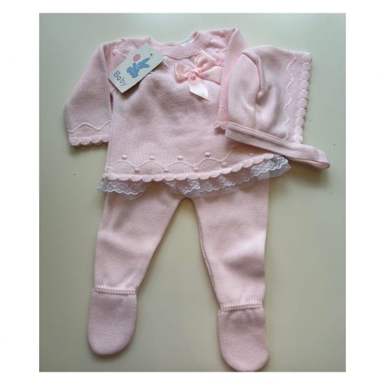 Knitted Set Baby Lace 5007
