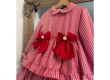 RB Red Christmas Bow Dress