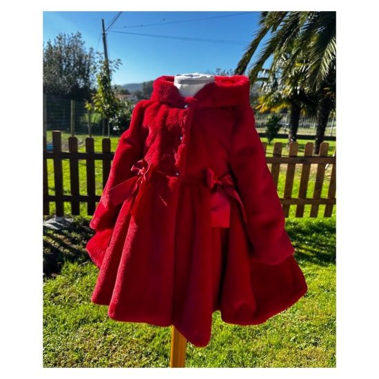 New RB Fluffy Coat With Hood