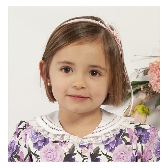 Sonata Purple Floral Dress VE24-25 - Image 3