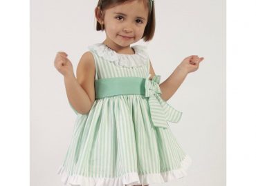 Sonata Mint Candystripe Dress VE24-34