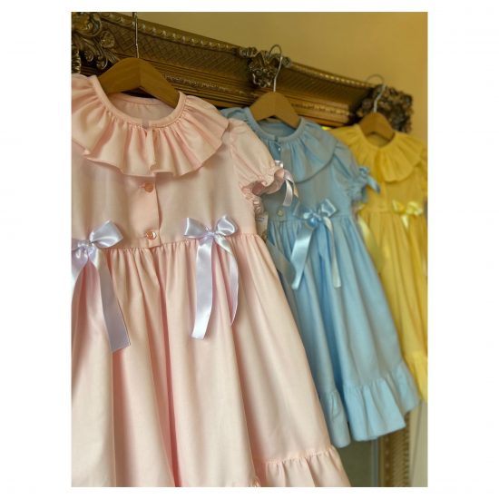 RB Ruffle Collar Easter Dress