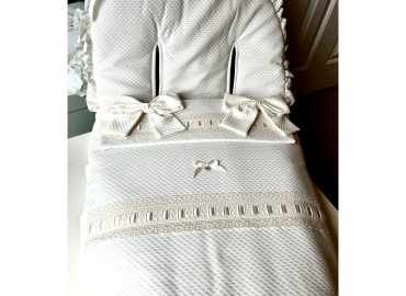 Universal Pram Cosy Toes with Bows
