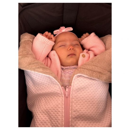 Pram Pink Faux Fur Nest