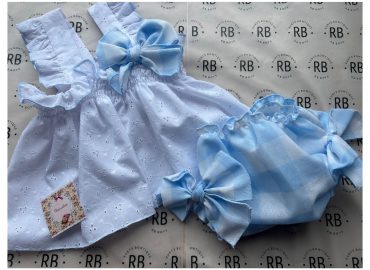 Ela 2 Piece Summer Blue Set