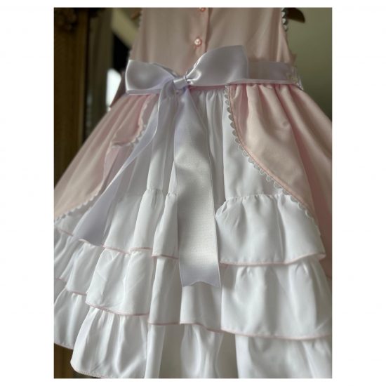 RB Summer Pink Ruffle Dress - Image 2