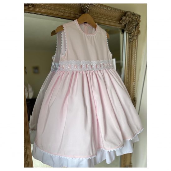 RB Summer Pink Ruffle Dress