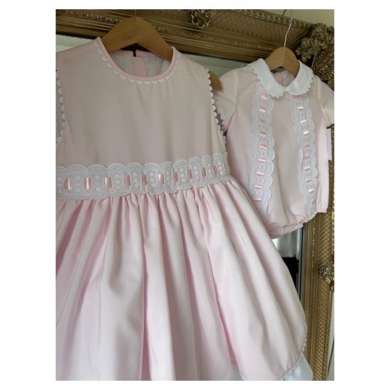 RB Summer Pink Ruffle Dress - Image 3