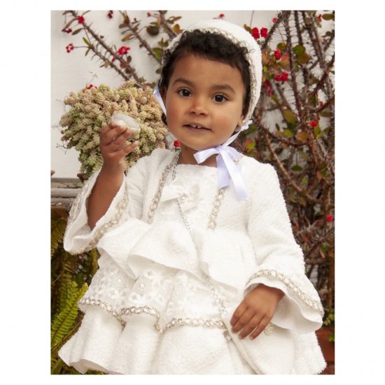 Sonata Cream Puffball Dress IN24-01