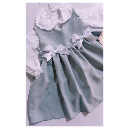 Ela School Pinny & Lace Blouse - Image 4