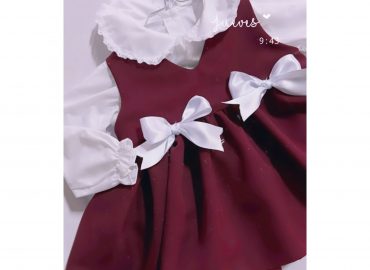 Ela School Pinny & Lace Blouse