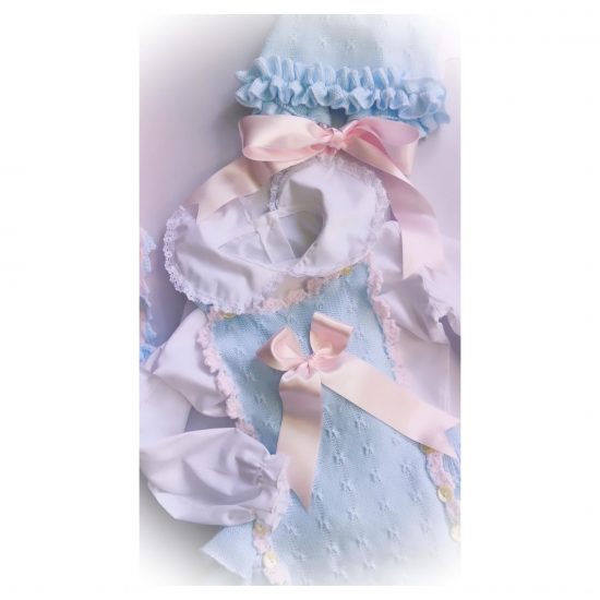Ela Baby Pink Knitted Jacket - Image 5