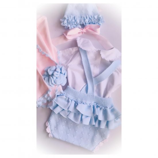 Ela Baby Pink Knitted Jacket - Image 3