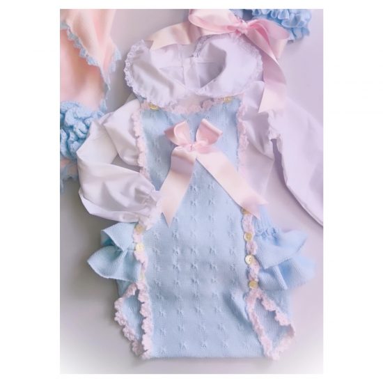 Ela Baby Pink Knitted Jacket - Image 4