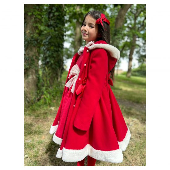 RB Red Santa Hood Winter Coat - Image 2
