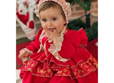 Sonata Red Christmas Dress NA24-01