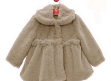 Camel Spanish Fluffy Coat