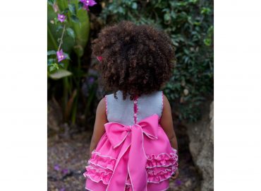 Summer Ela Pink Ruffle Dress