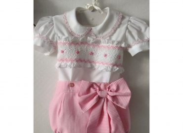 New RB Gingham Smocked GEVE25-9