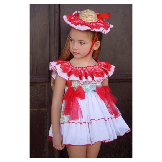 Summer Ela White Floral Dress - Image 2
