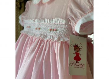 RB Pink Summer Smocked Dress