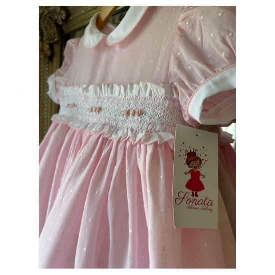 RB Pink Summer Smocked Dress