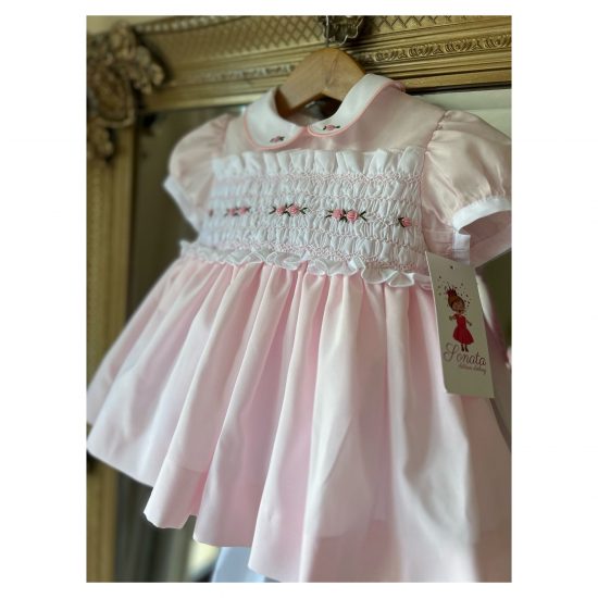 RB Baby Pink Summer Smocked Dress - Image 2