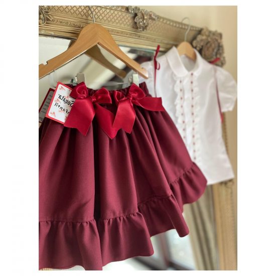 RB School Skirt with Bows
