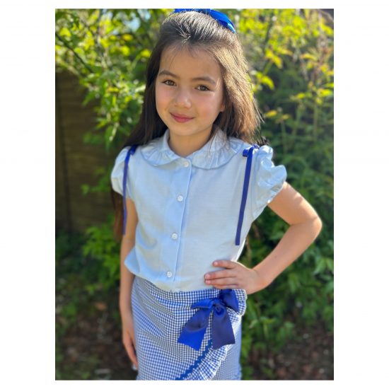 RB School Blue Blouse - Image 2